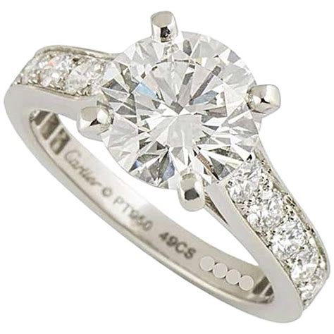 1 carat cartier diamond ring price|cartier diamond engagement ring price.